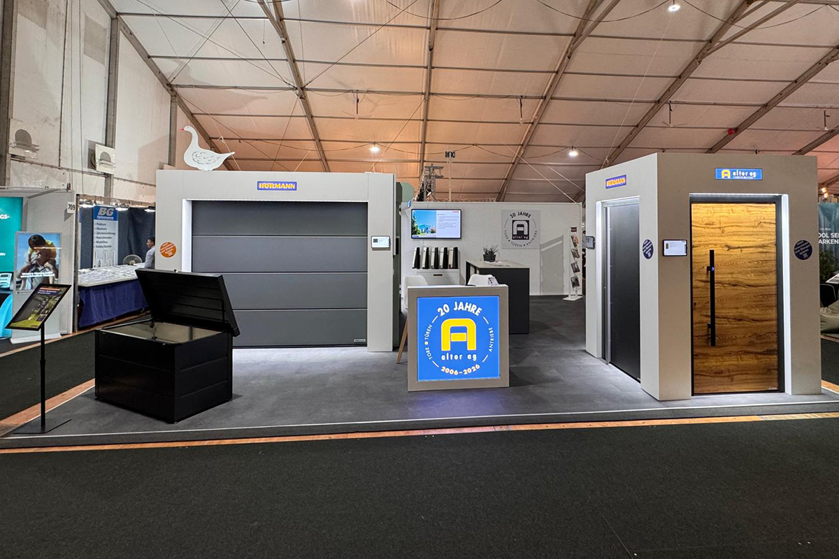 HESO-Stand  Altor AG |  20 Jahre